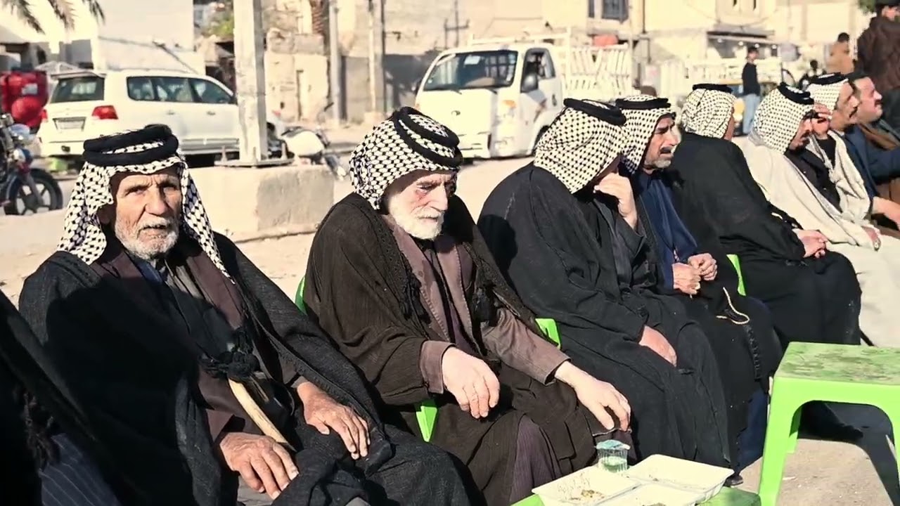 وجهاء العشائر في كربلاء كان لهم موقف مشرف في المشاركة بعزاء زينب الحوراء عليها السلام 