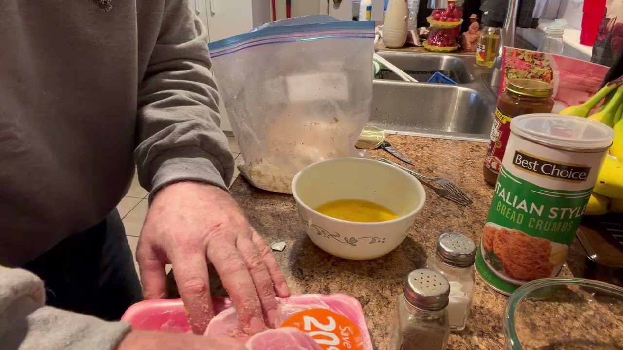 How to make shake and bake pork chops