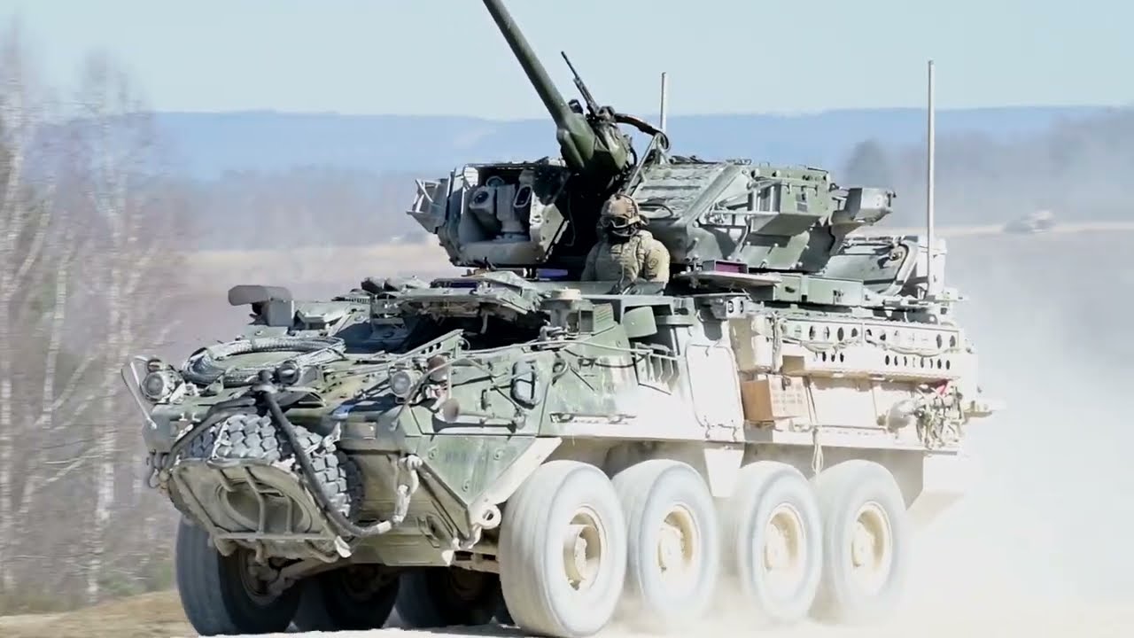 Incredible NATO alliance live fire exercise in GERMANY