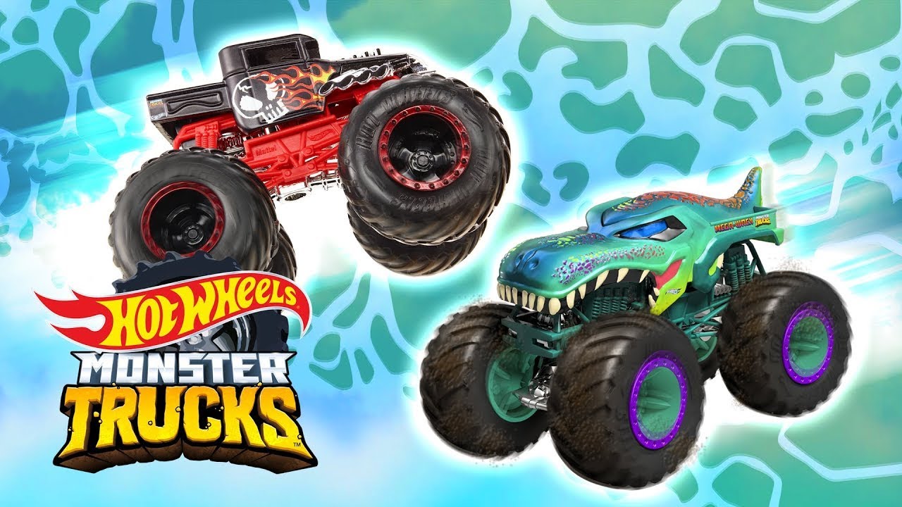 Monster Trucks Bone Shaker Vs. Bigfoot | T&uuml;m B&ouml;l&uuml;mler | @Hot Wheels T&uuml;rkiye