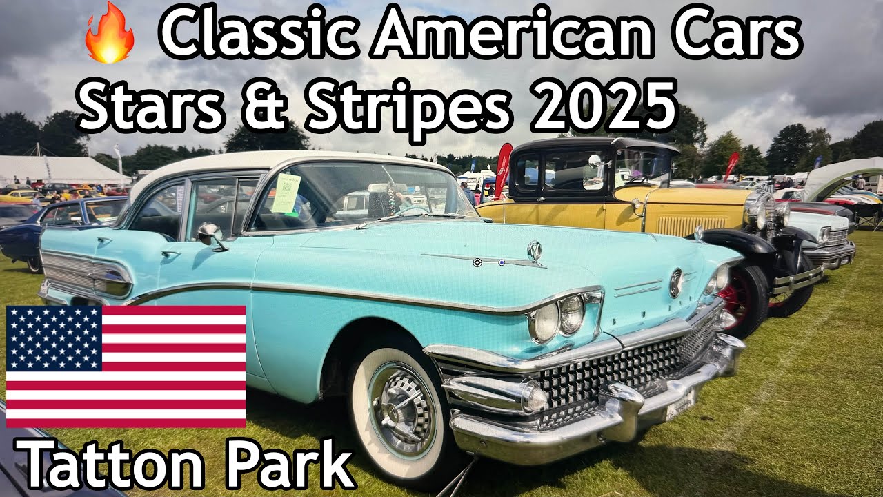 “Classic American Car Show Stars & Stripes 🇺🇸 | 2025