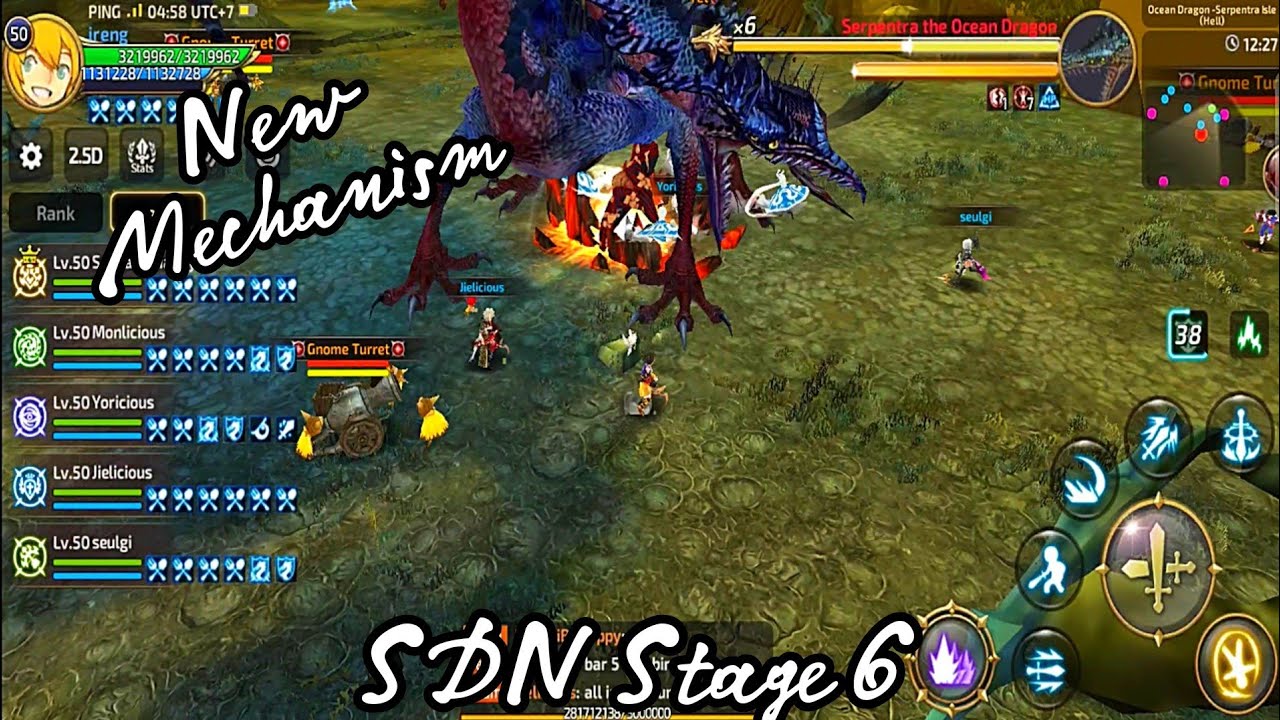Dragon Nest M New World - Sea Dragon Nest Stage 6