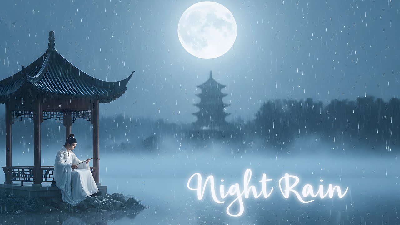 Ancient China Rain  Calm Sleep Sounds