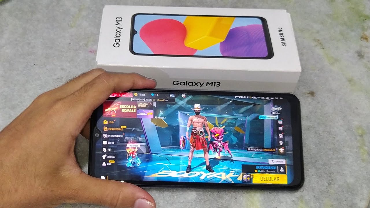 Joguei em Um Galaxy M13 (me surpreendi com o resultado) 😯🔥