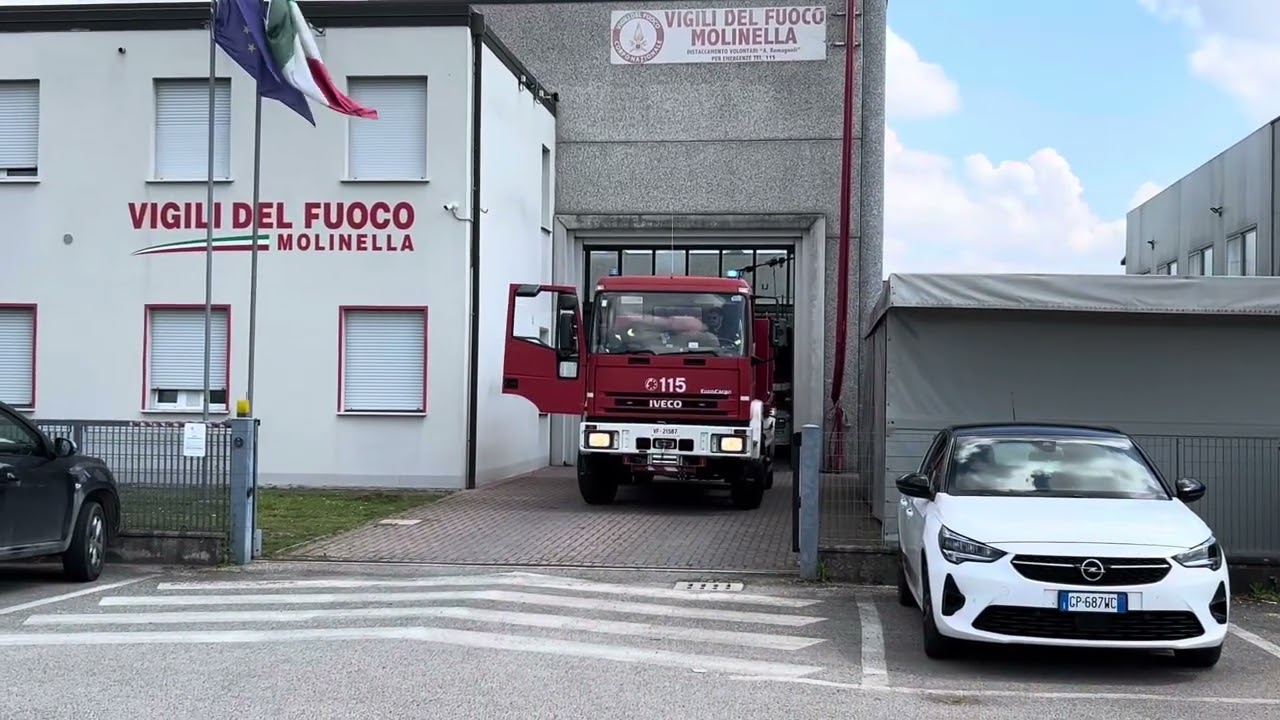PARTENZA ACT/BOSC VIGILI DEL FUOCO MOLINELLA