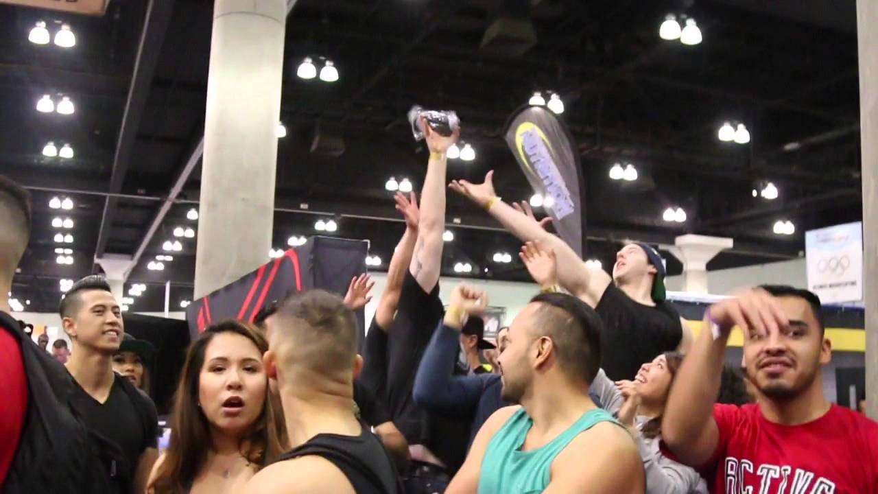 Team LVFT at the Los Angeles Fit Expo 2015