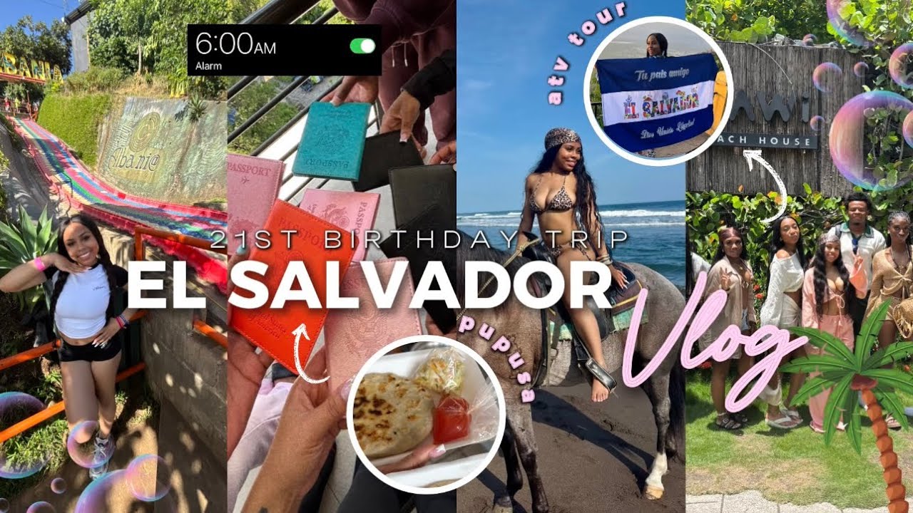 21st Birthday in El Salvador 🇸🇻💕🌴| picnic steakhouse, cafe albania, nawi beach house..( MUST WATCH )