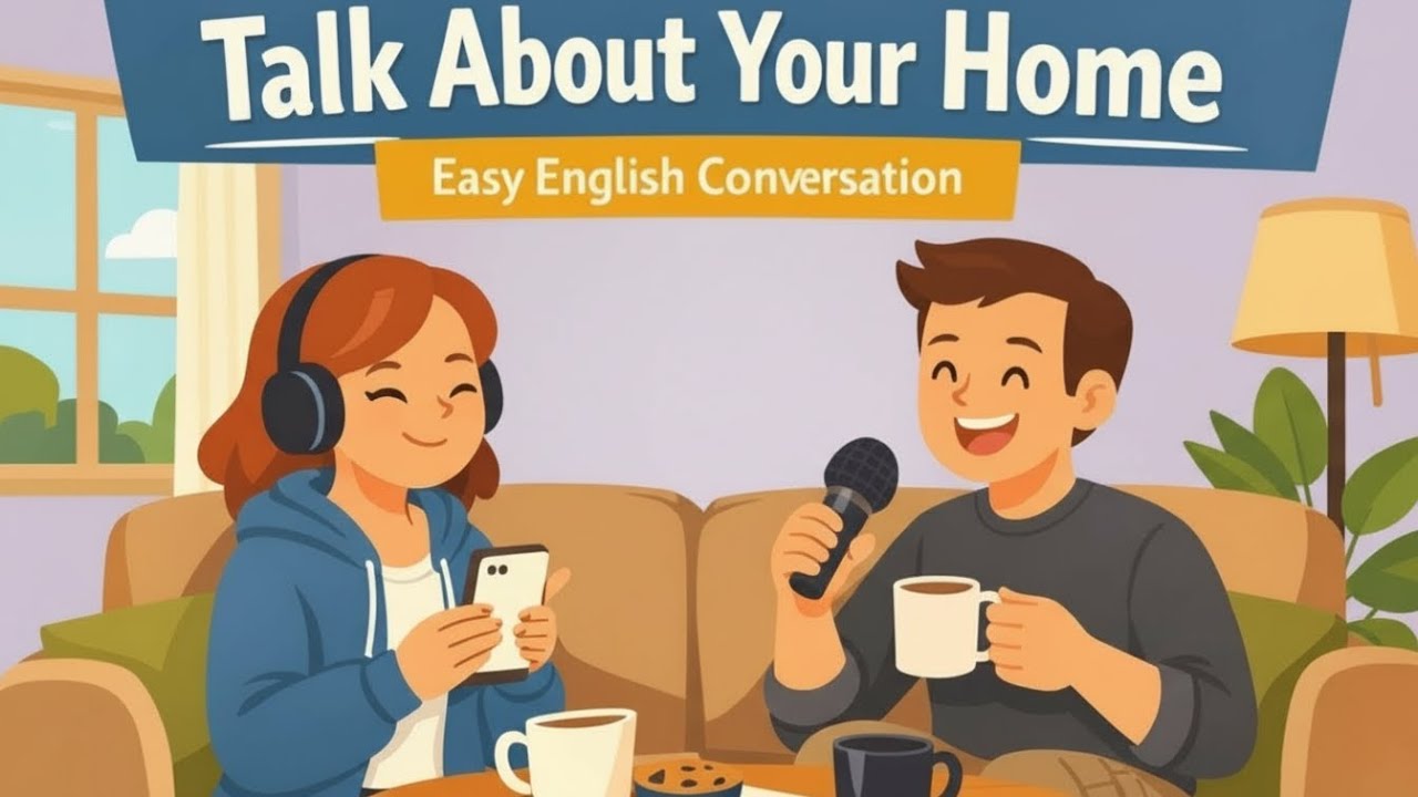 Describe Your House Like a Native | Easy A1-A2 English Listening Practice