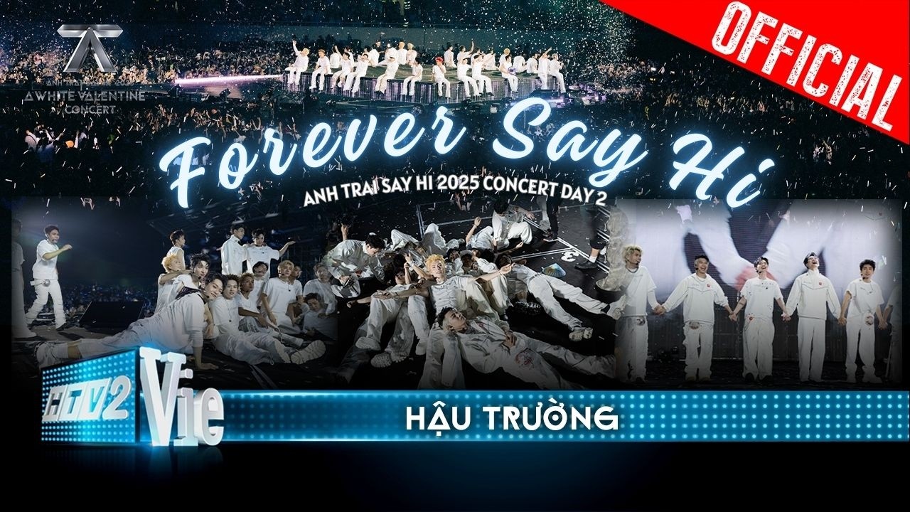 [CONCERT D2] Đoạn kết FOREVER SAY HI vang lên giữa biển người Mỹ Đình – Tạm Biệt Một Hành Trình Đẹp