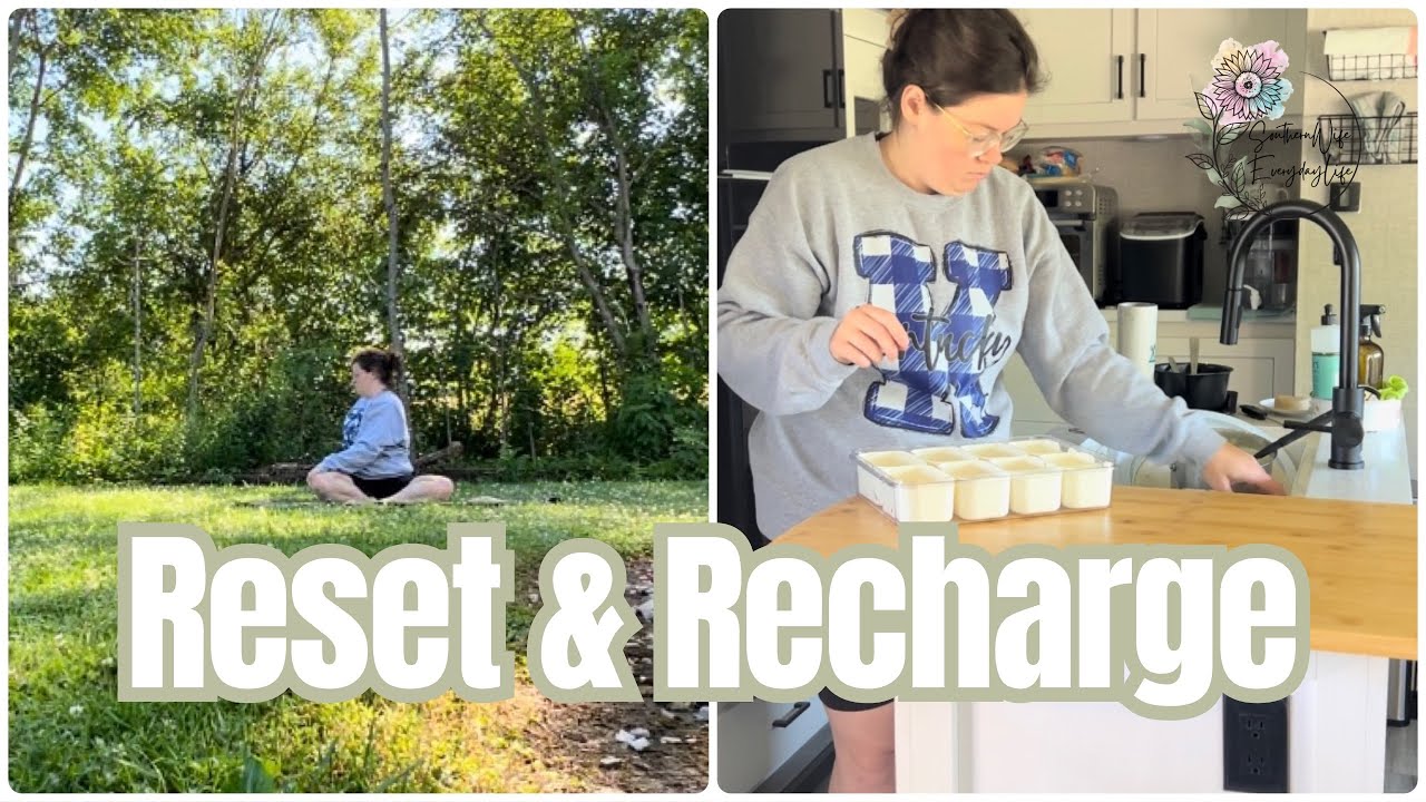 Reset & Recharge || Settling into rv life || Slow Homemaker Morning