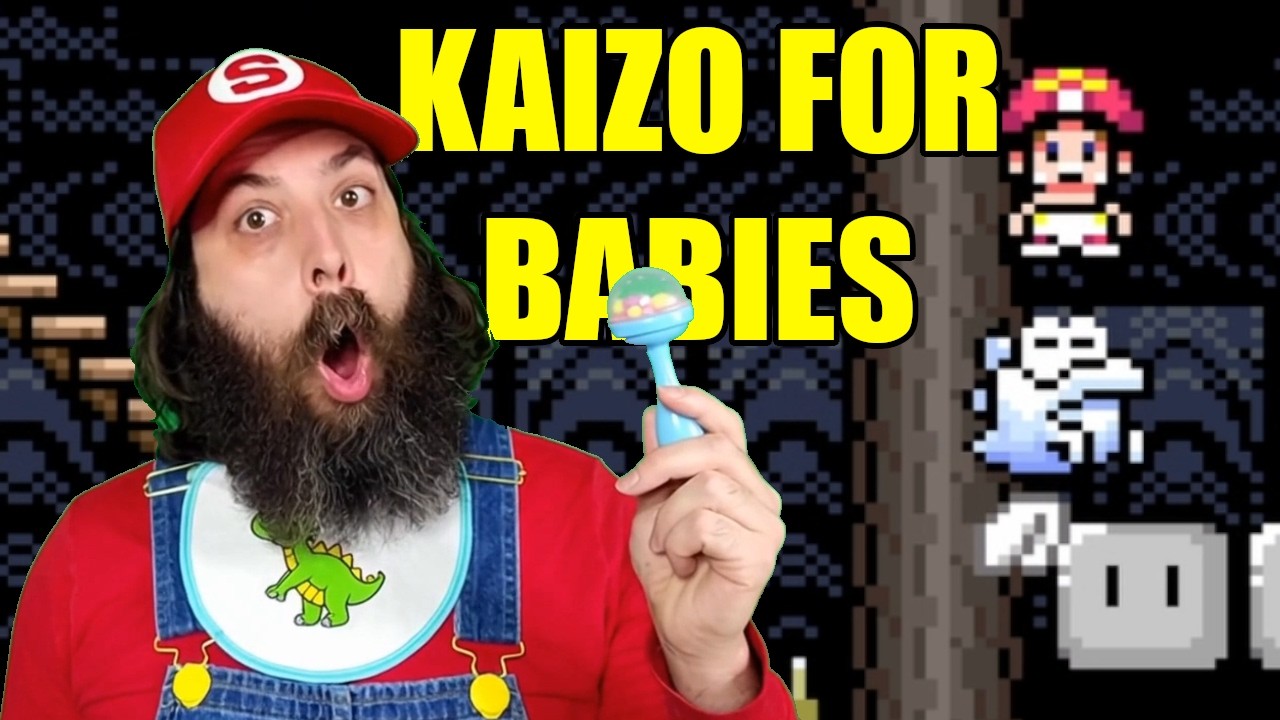 Нашёл ли я СЫР в этом ромхаке Kaizo Mario World для малышей?! - Baby Kaizo World