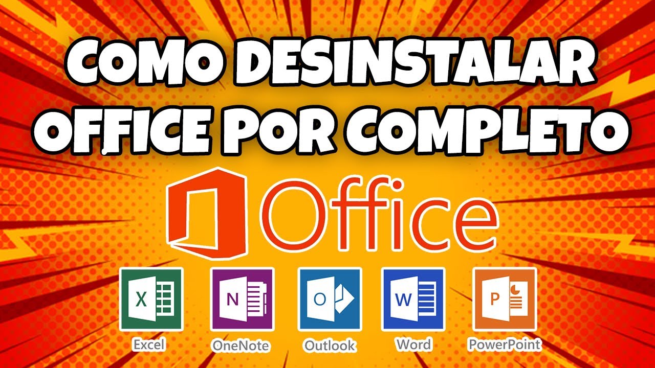 COMO DESINSTALAR OFFICE 2016, 2019, 2021, 365 POR COMPLETO | DESINSTALAR CUALQUIER VERSION OFFICE