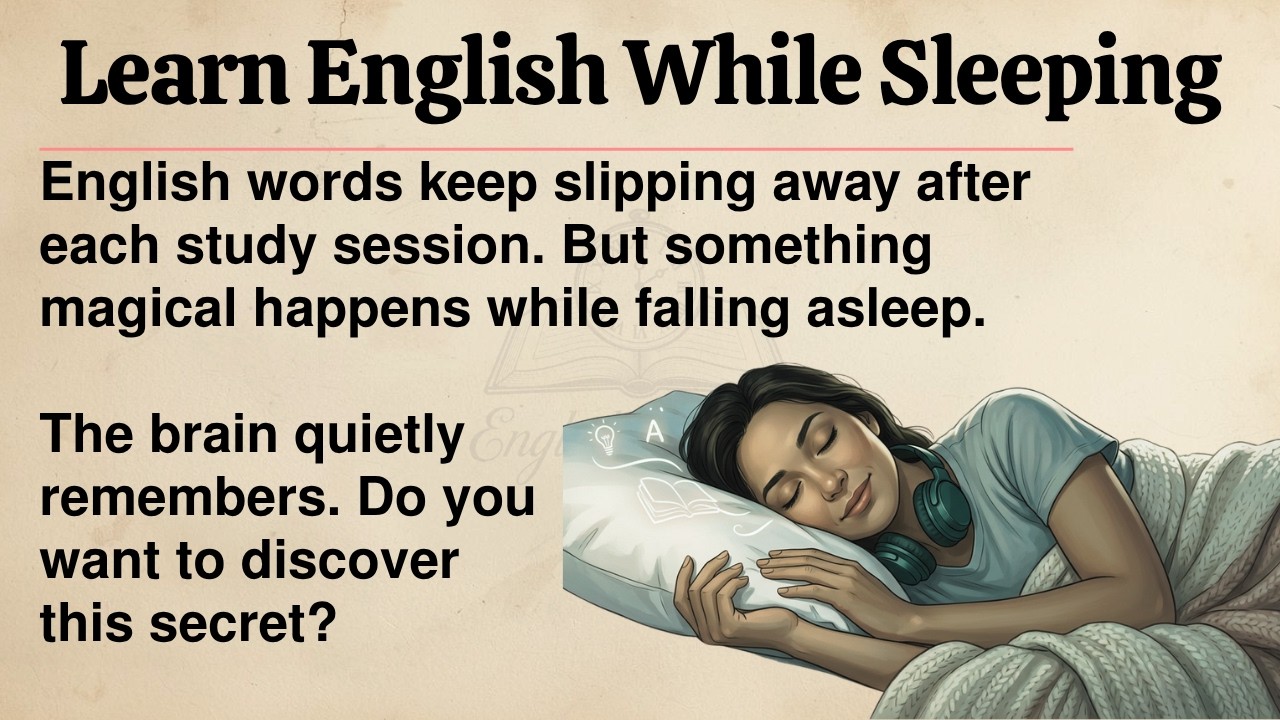Learn English While Sleeping || English listening practice 🔥 || Graded Reader ✅ || ESL