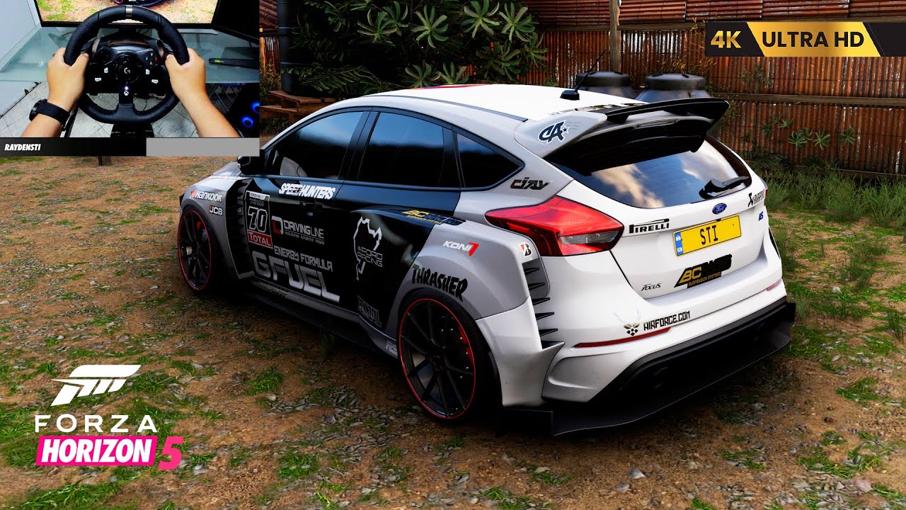 Ford Focus RS 2017 FULL RALLY BUILD 🔥 | OFF-ROAD MONSTER in Forza Horizon 5 | 4K Ultra HD + G920