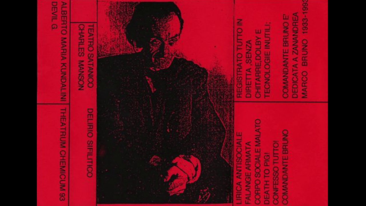 TEATRO SATANICO CHARLES MANSON – Delirio Sifilitico (1993)