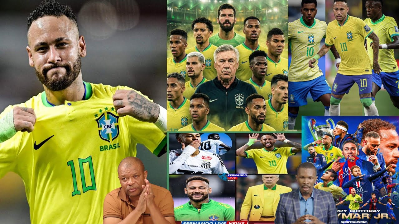 Carlo Ancelotti sou retour Neymar nan seleksyon Brezil la/Neymar se jwè ki jwenn plis voryen brezil
