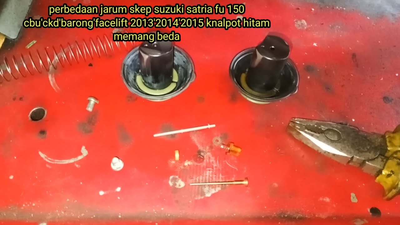 cara pasang jarum skep fu cbu'ckd'barong'facelift 2015 knalpot hitam harus sabar bosku