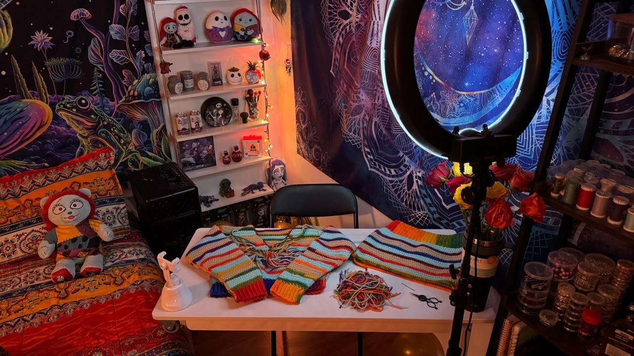 Live streaming of Finishing This Project Before the Sun Comes Up 🧶✨