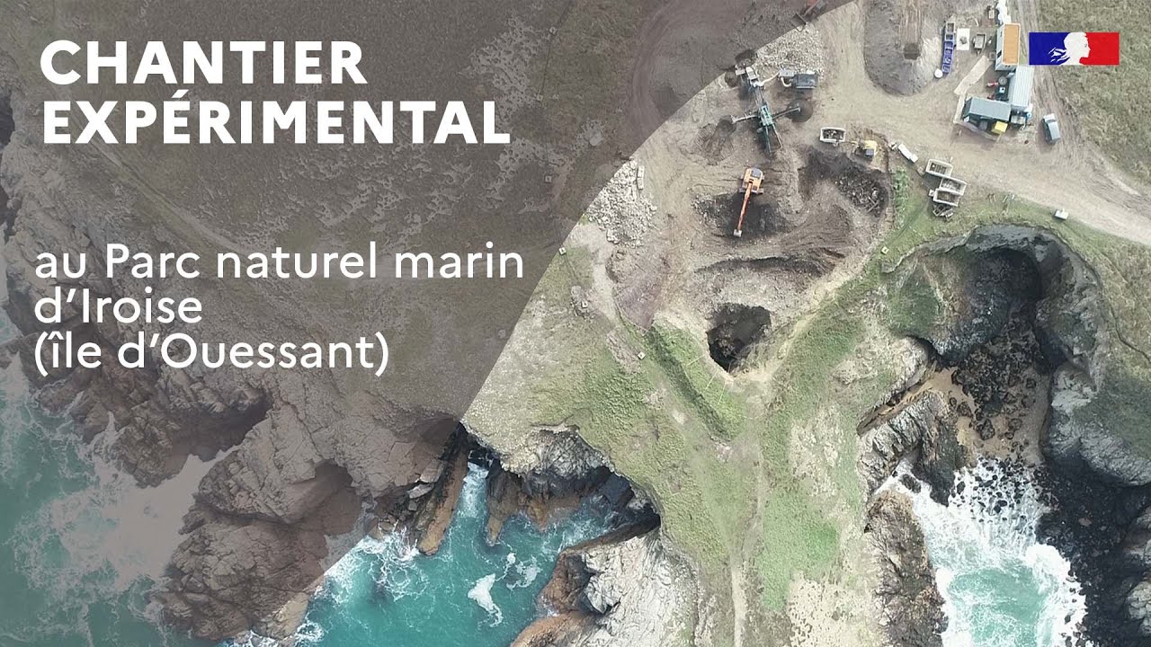Chantier expérimental dans le Parc naturel marin d’Iroise