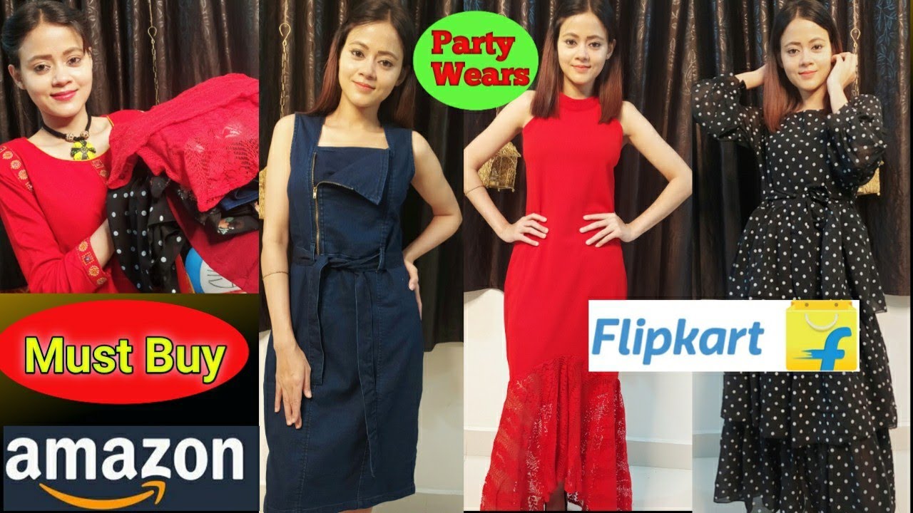 Flipkart Maxi Dress Haul | Amazon Dress Haul | Partywear One piece/Dress/Maxi | Maxi Haul