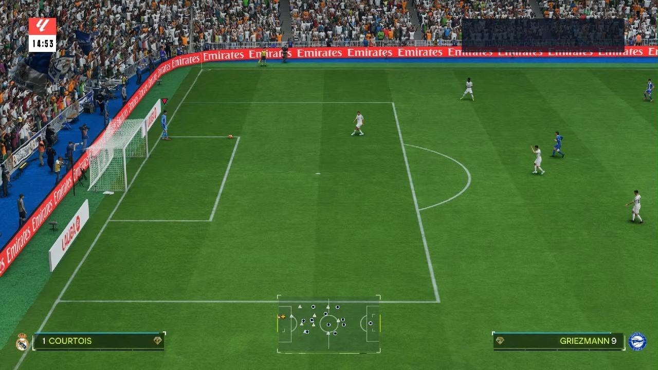 Real Madrid x Alaves - carreira de manager - EA SPORTS FC 25