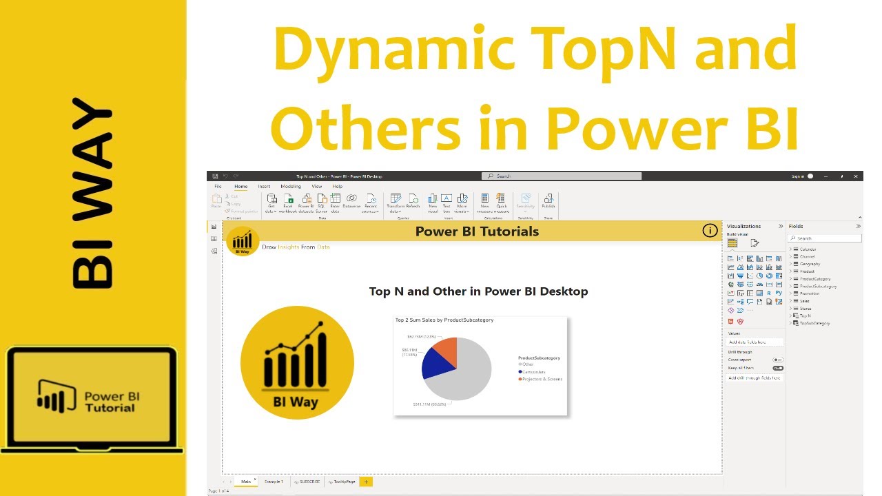 Dynamic TOP N and Others in Power BI