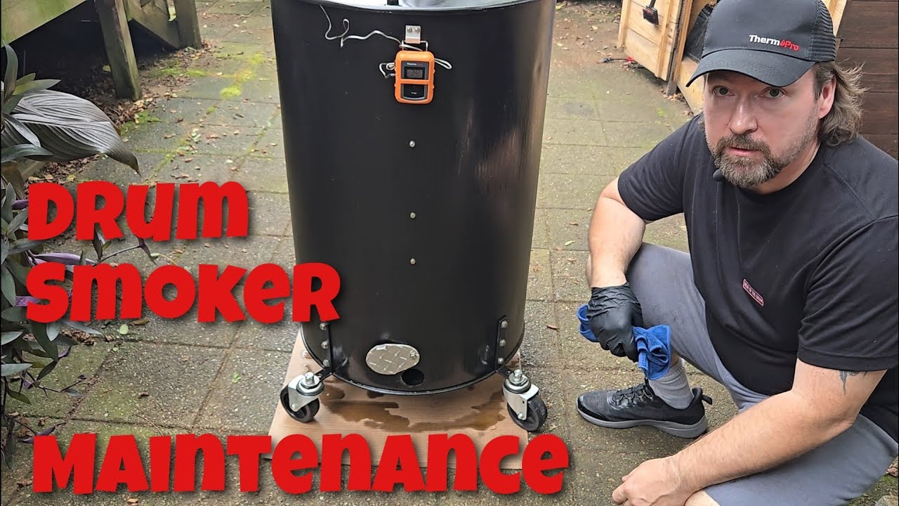 Drum Smoker Build Pt. 4 : Drum Maintenance