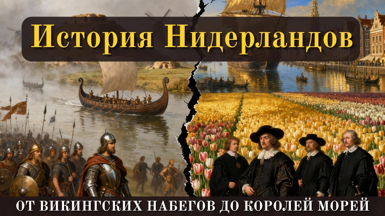 История Нидерландов: от викингских набегов до королей морей