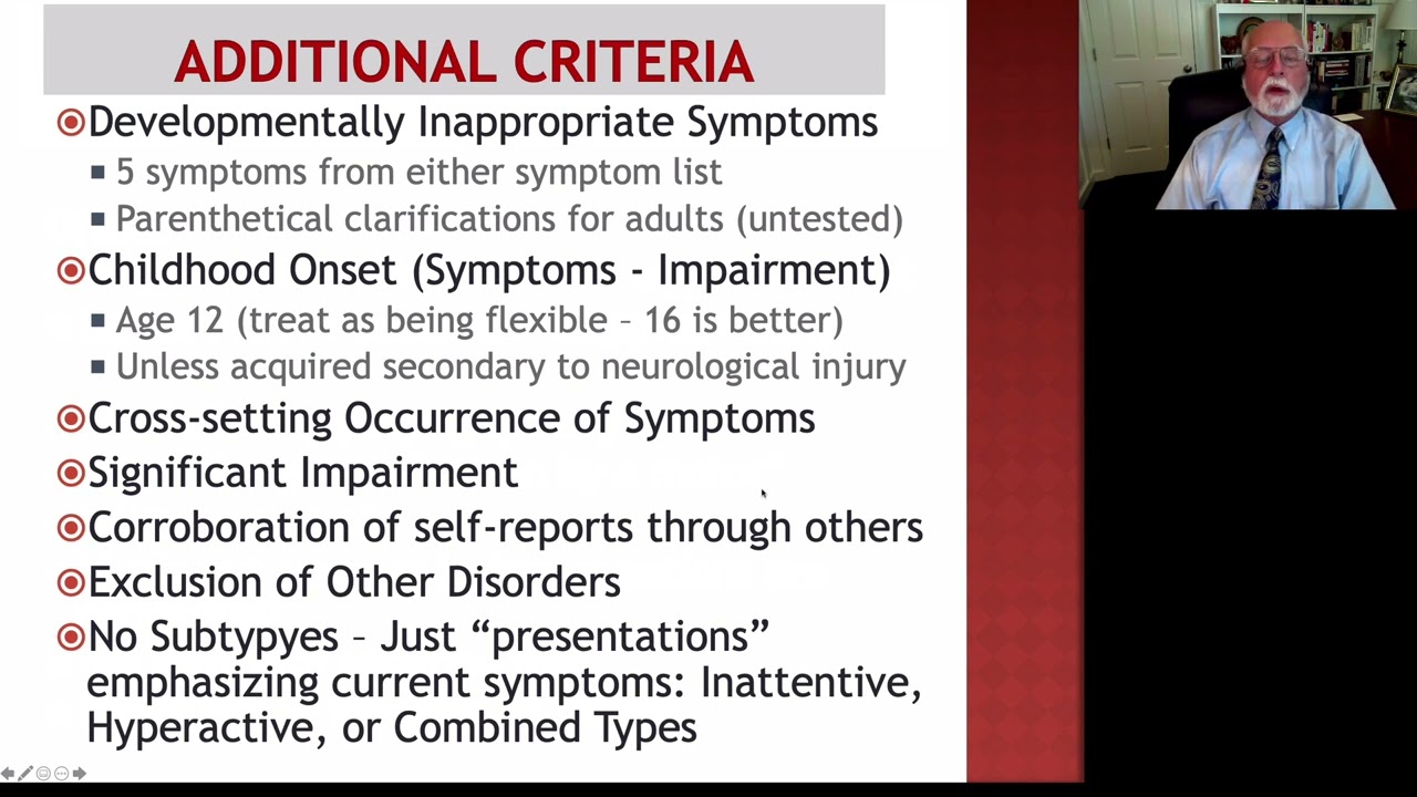 Assessment  of ADHD in Adults: Methods and Issues