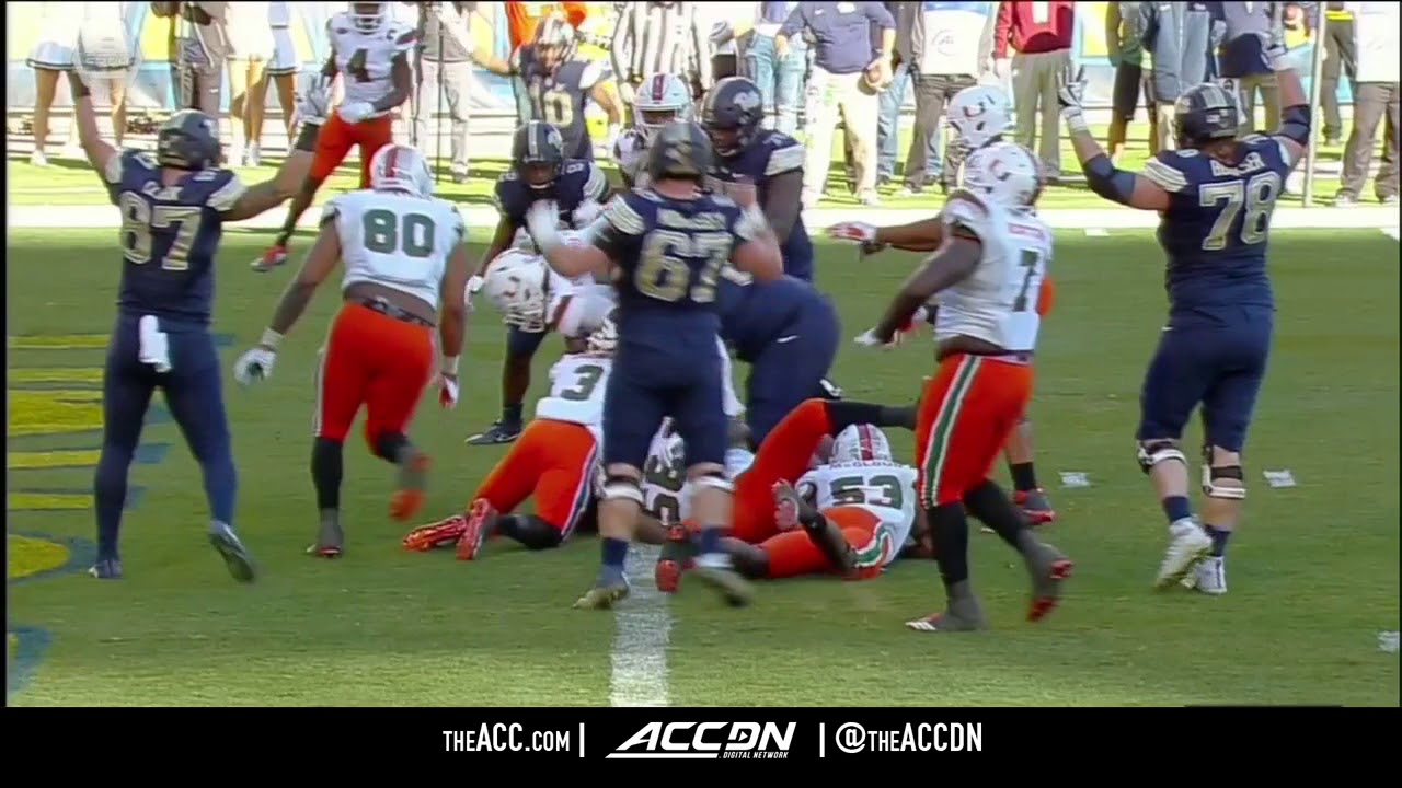 Miami vs  Pittsburgh College Football Condensed Game 2017