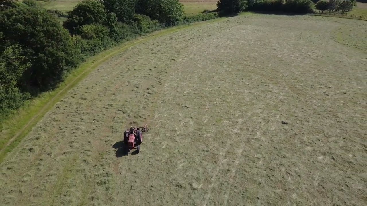 Hay Harvest, 2025, Huge Job done!  Amazing Buzzard Flyby!