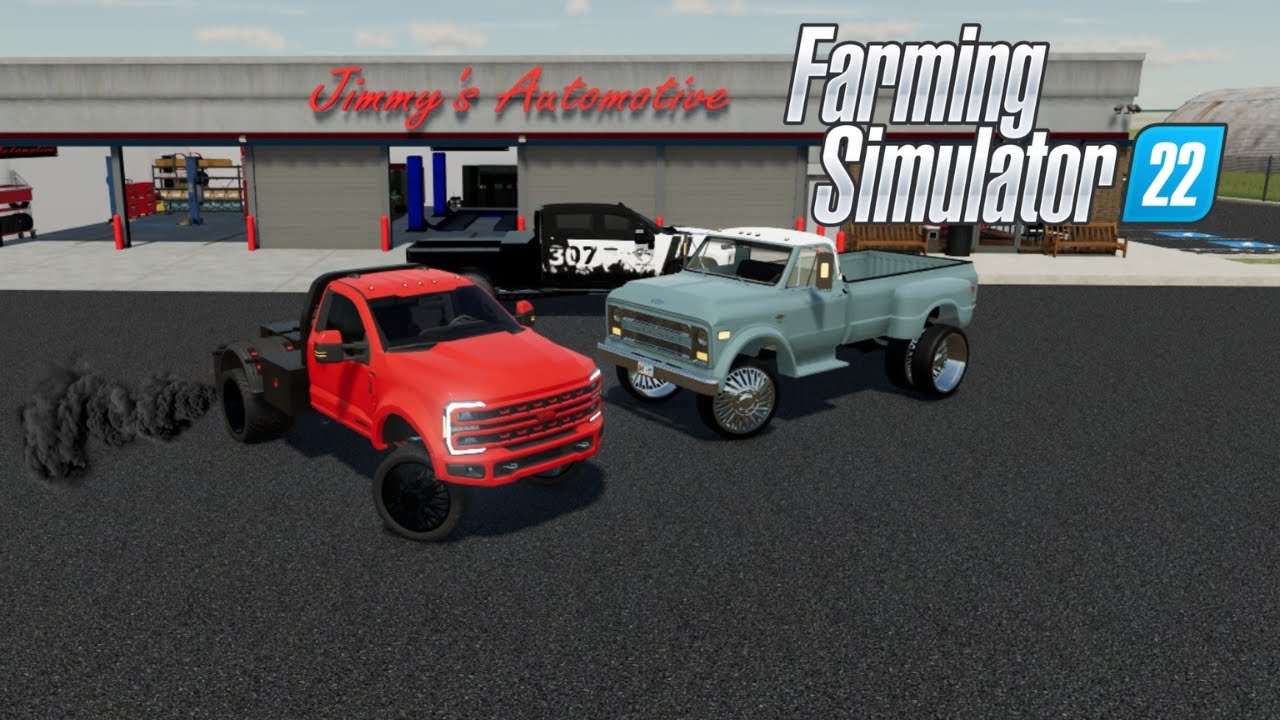Opening Our New Custom Truck Shop | It'll Buff Performance | Farming Simulator 22
