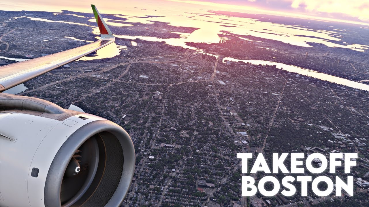 *INCREDIBLE* Morning Departure at Boston Logan on TAP A321LR | MSFS2024