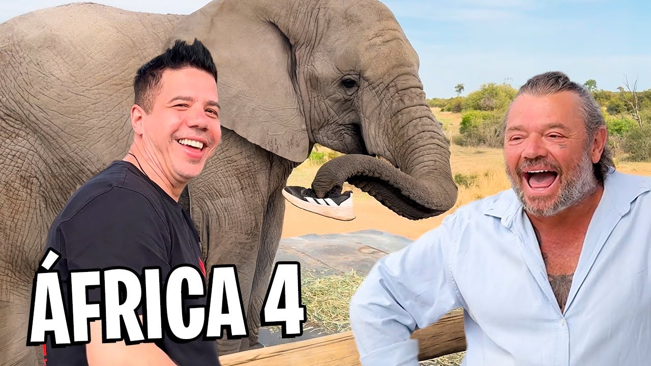 O RICHARD NÃO ACREDITOU NO QUE O ELEFANTE FEZ!