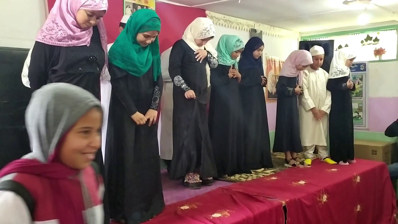 نشيد أصلي لربي تخليدا لذكرى المولد النبوي بمجموعة مدارس الفقرا