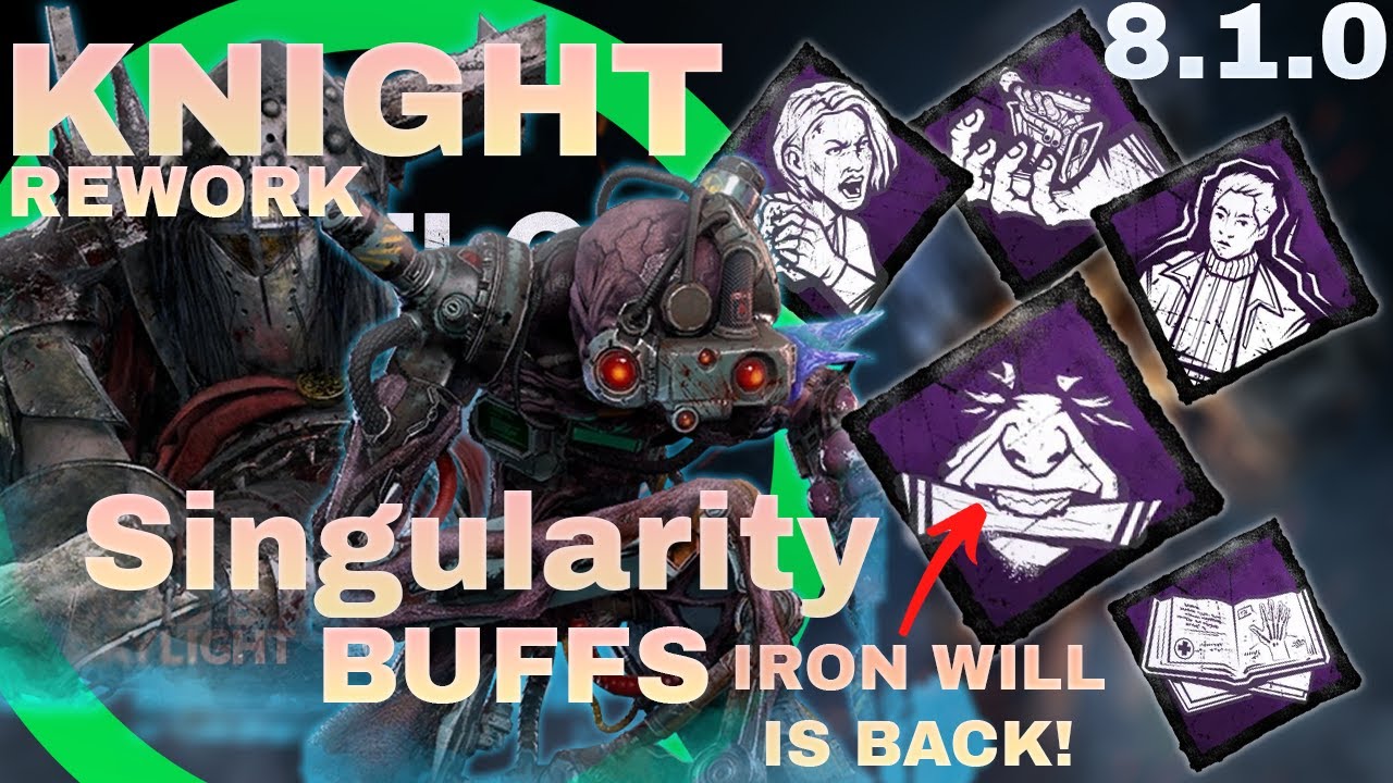 IRON WILL IS BACK! and knight rework sucks / Dead by daylight dev update 8.1.0