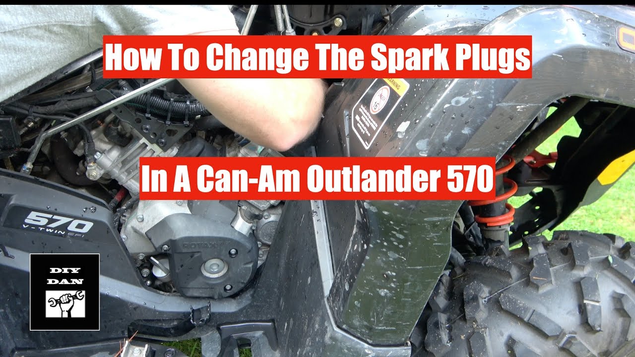 Can-Am Outlander L 570: как заменить свечи зажигания 570 650 850