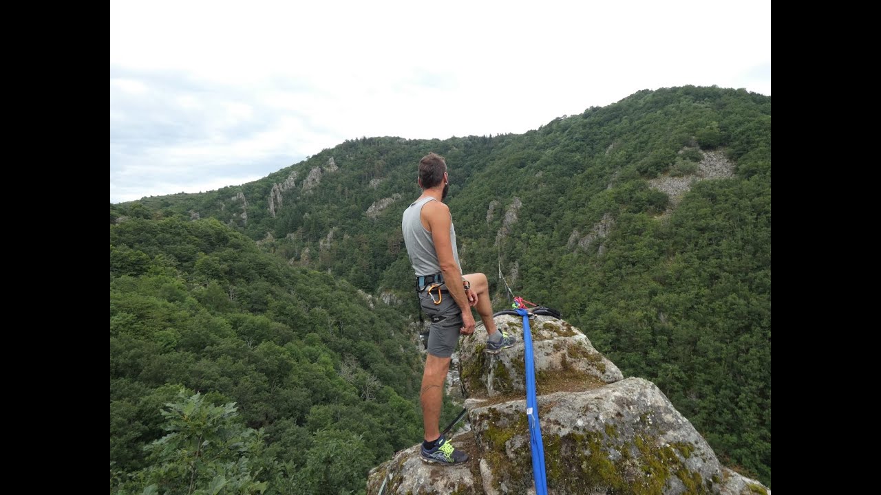 Inauguration du site d'escalade de la Forgette au Pont-de-Montvert en Lozère