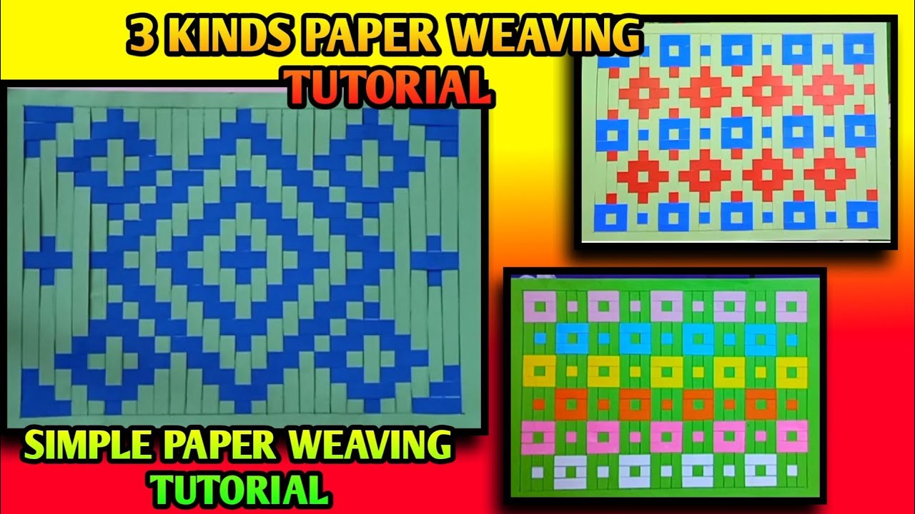 Creative Weaving with Paper Strips | Learn Simple Paper Weaving Techniques Today