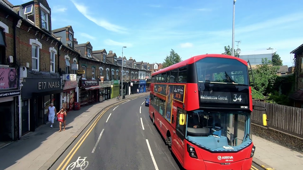 London BUS Ride 🇬🇧 Route 275 - WALTHAMSTOW to BARKINGSIDE via Highams Park, Woodford 🚌