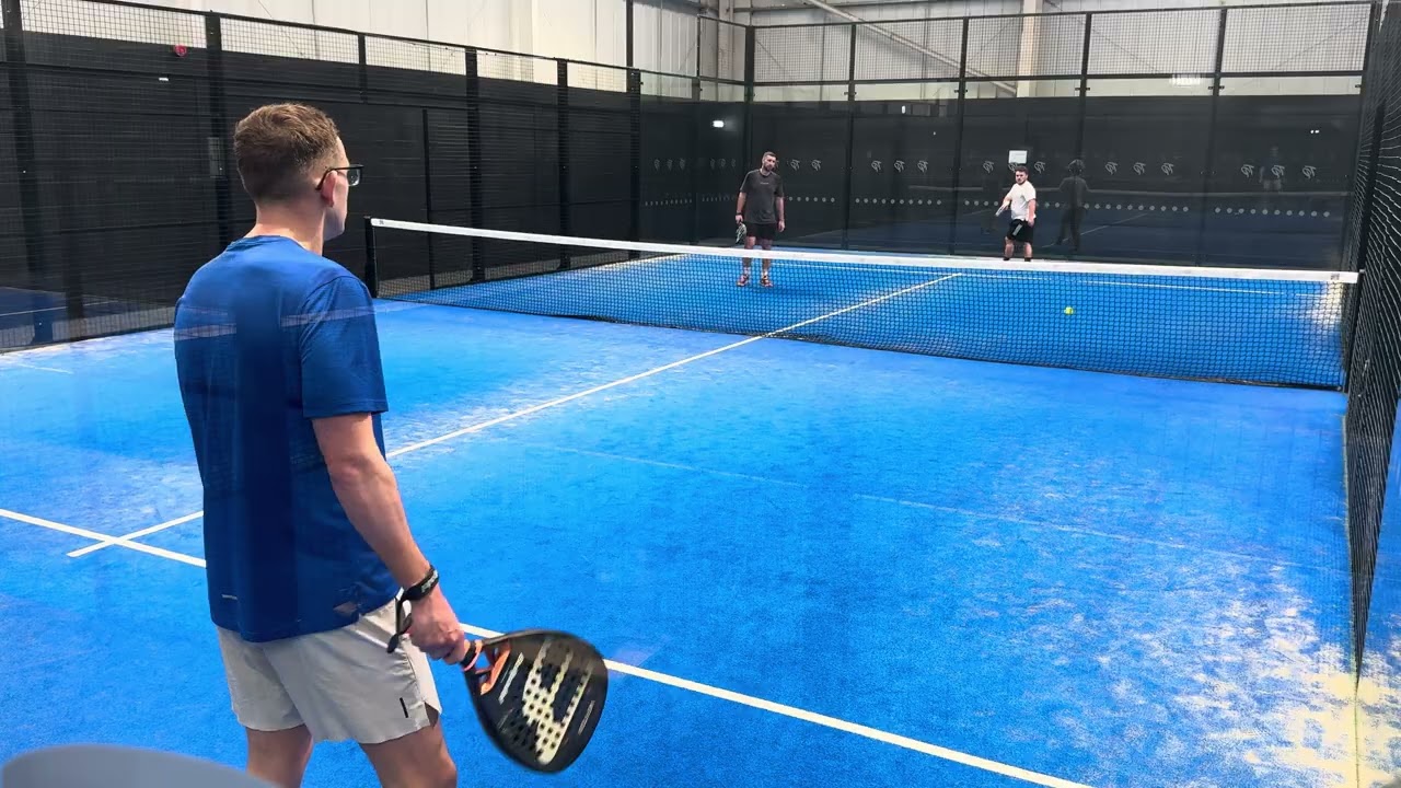 Cam (4.1) Grant (4.0) vs Jake (5.0) Mikey (4.2) 3rd Set 1-6