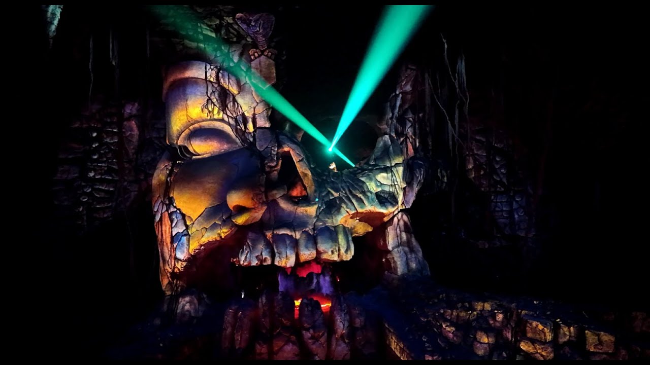 4K Disneyland Indiana Jones Temple of the Forbidden Eye 4K