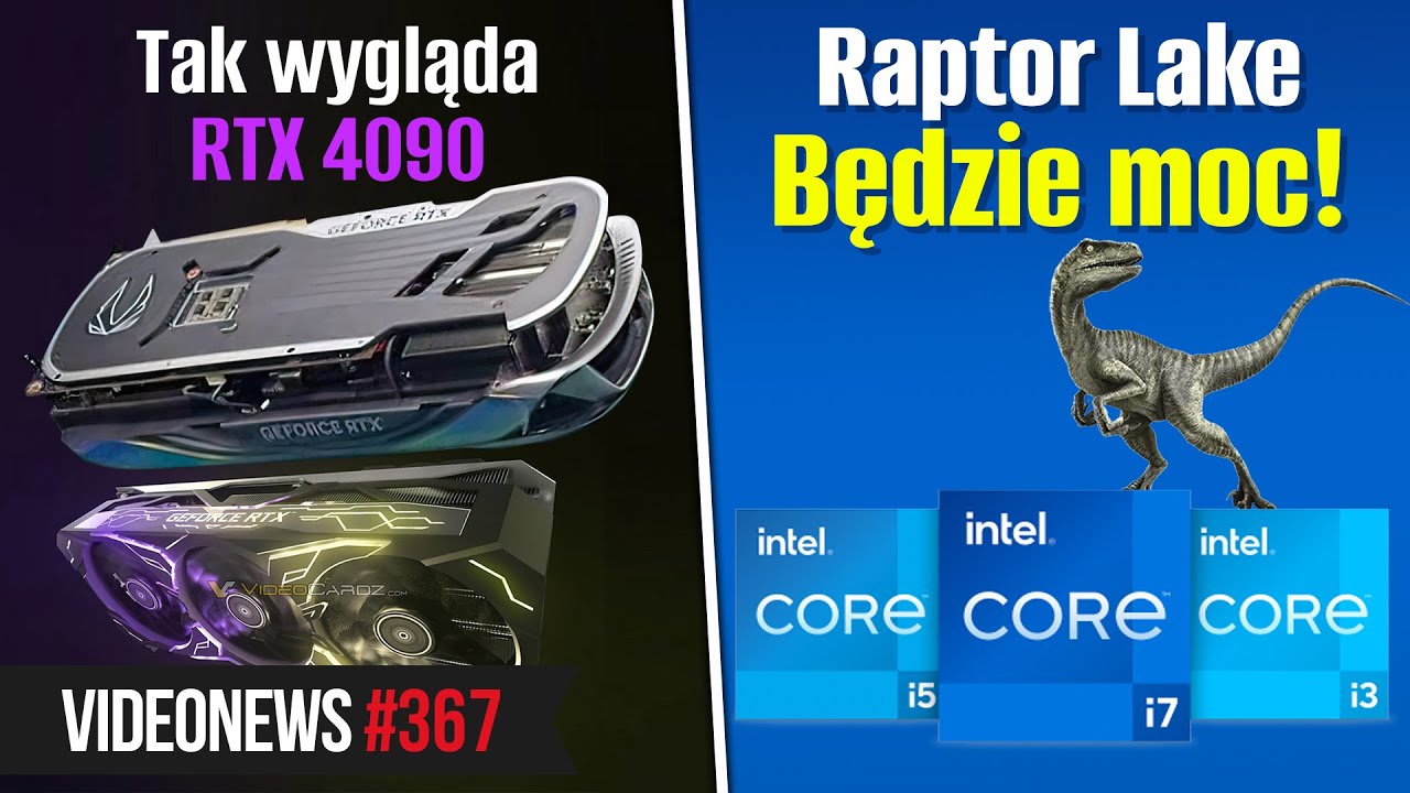 Znamy wygląd RTX 4090, specyfikacja Intel i9-13900K, przyszłość energii z Księżyca? - VideoNews 367