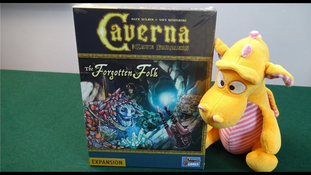 Caverna: The Forgotten Folk - Unboxing and Preview