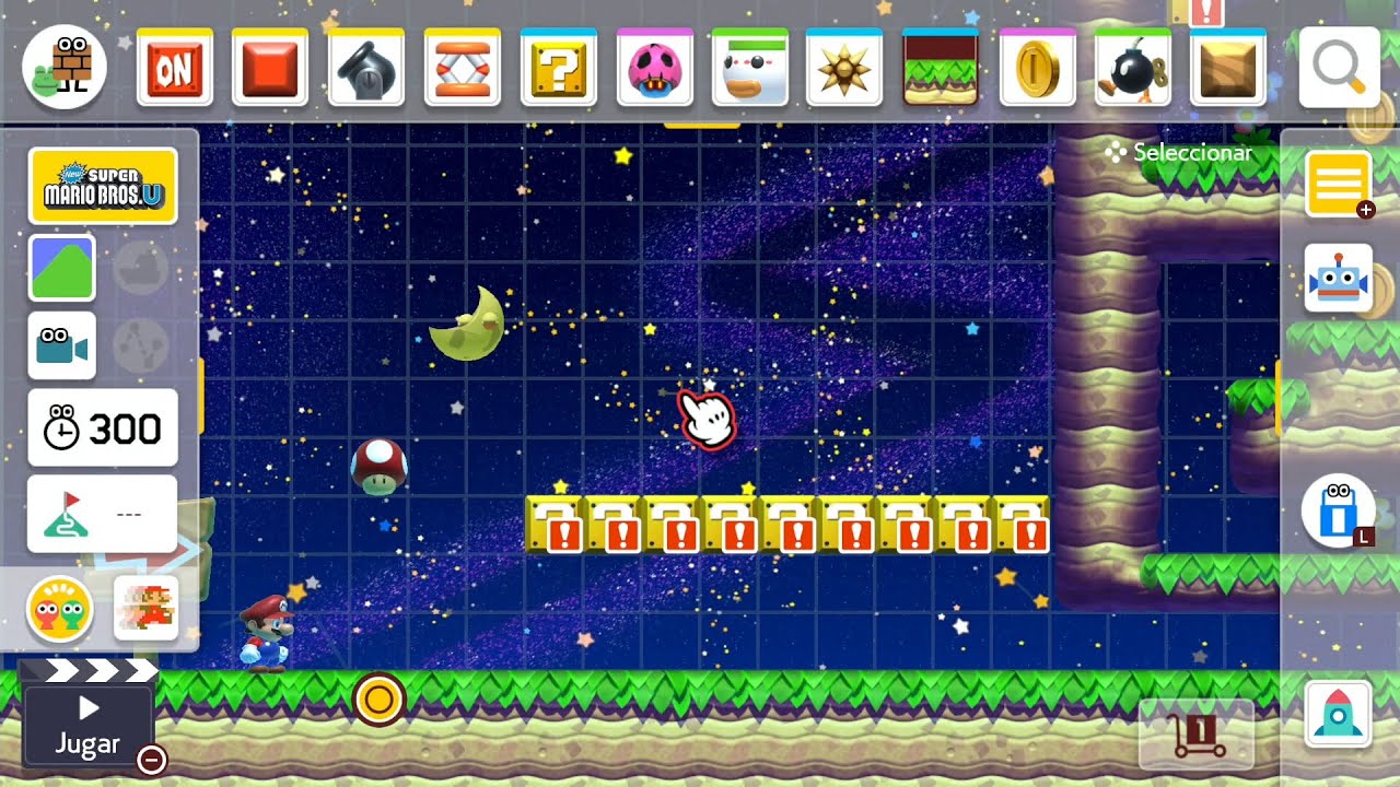 SUPER MARIO MAKER 2 / Editor de niveles de Nintendo Switch | Mario y el nivel del champiñón rancio