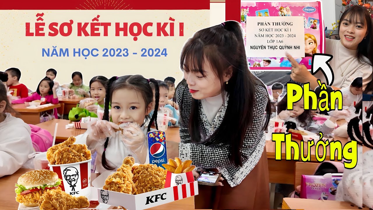Buổi Lễ Sơ Kết Học Kì 1 Ở Lớp Em Quỳnh Nhi