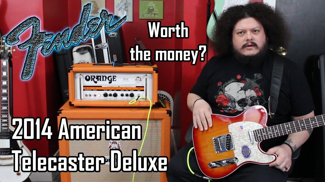 IS IT WORTH THE MONEY?$ || 2014 Fender American Telecaster Deluxe - Review & Demo