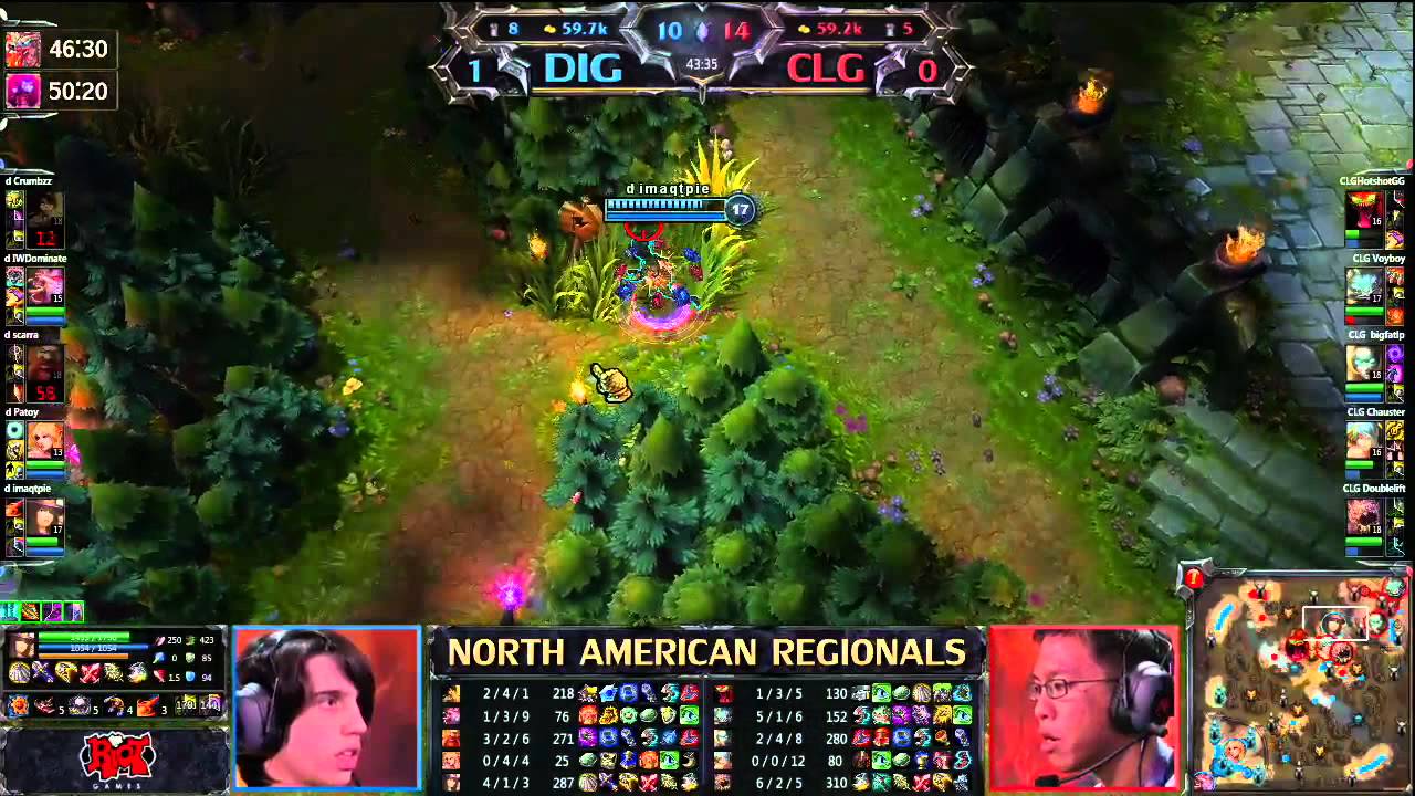 NA Regionals - CLG vs. Team Dignitas (Game 2)