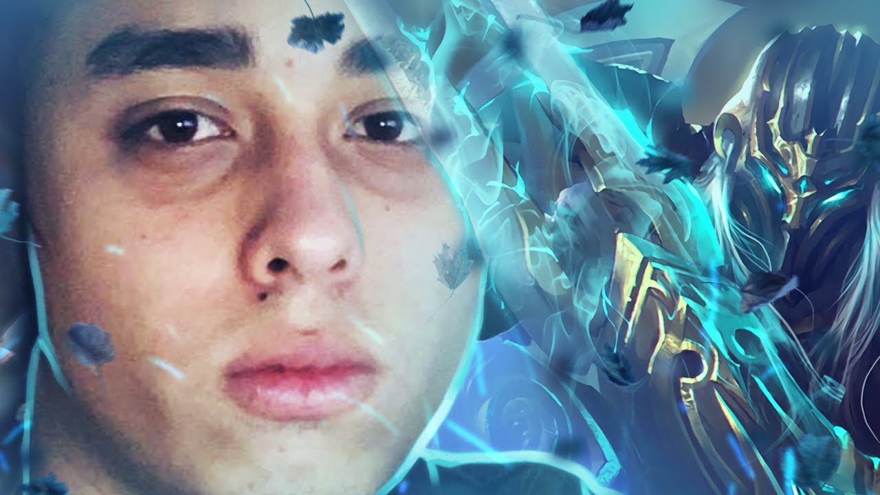 JOGANDO LOL AS 5 DA MANHA E SENDO CARREGADO DE ZED