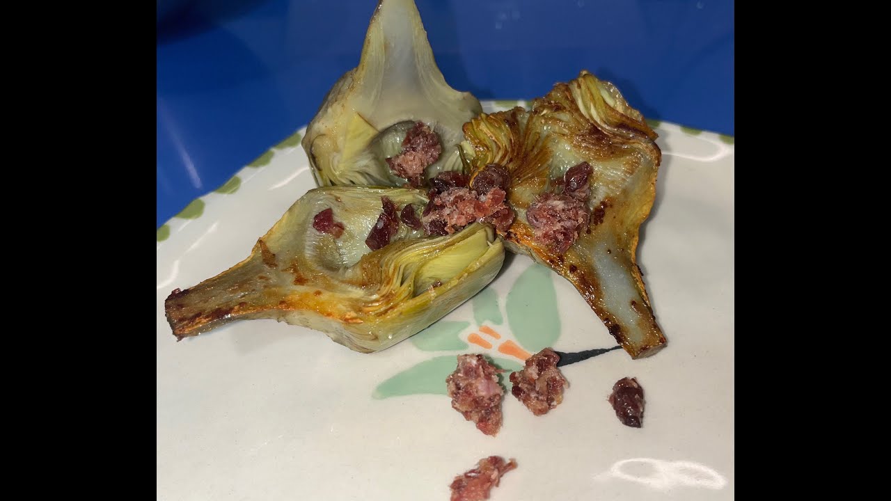 ALCACHOFAS CONFITADAS A BAJA TEMPERATURA